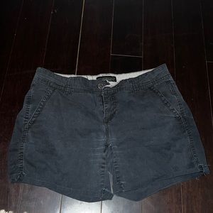 Aeropostale Black Jean Shorts